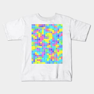 Colorful Mosaic Kids T-Shirt